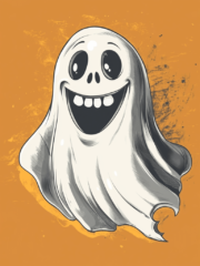 ghost with teeth